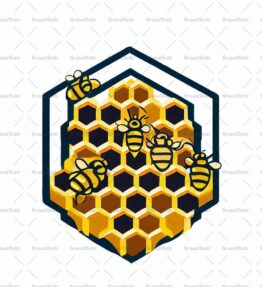 Bienenstock und Bienen